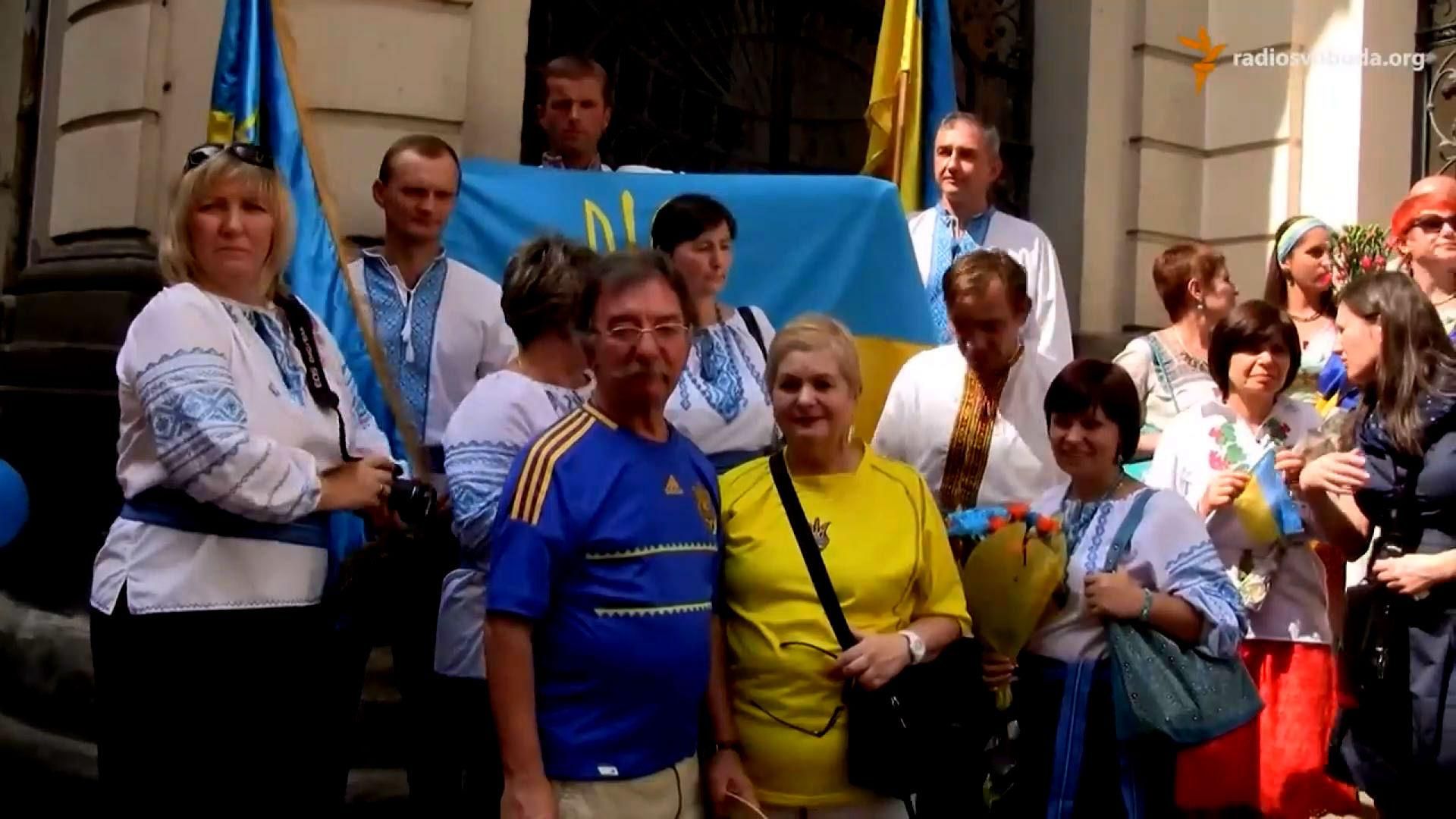 Независимость Украины празднуют в Чехии