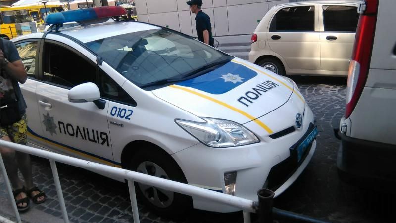 Львовская полиция попала в первое ДТП