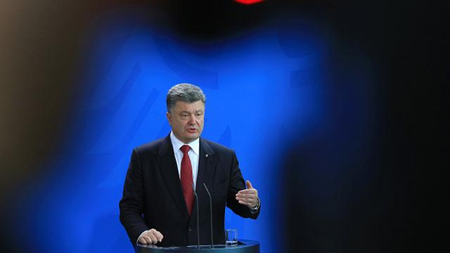 Прес-конференція Петра Порошенка у Берліні