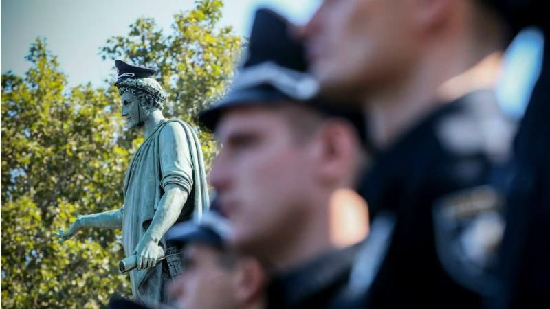 Одеські полісмени склали присягу: як це було Одеські полісмени склали присягу: як це було