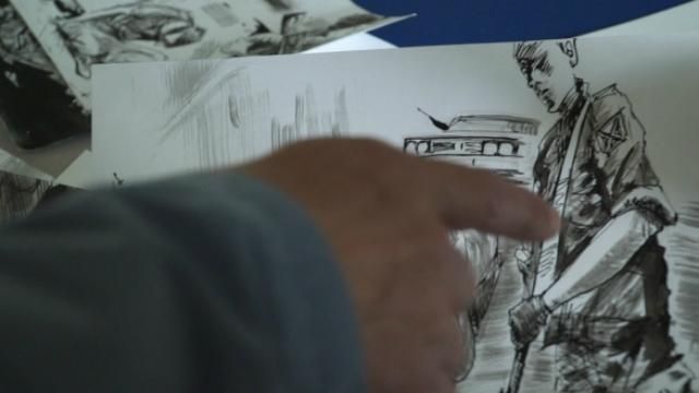 "Донецький Бенксі" опублікує комікс про полон у терористів "Донецький Бенксі" опублікує комікс про полон у терористів