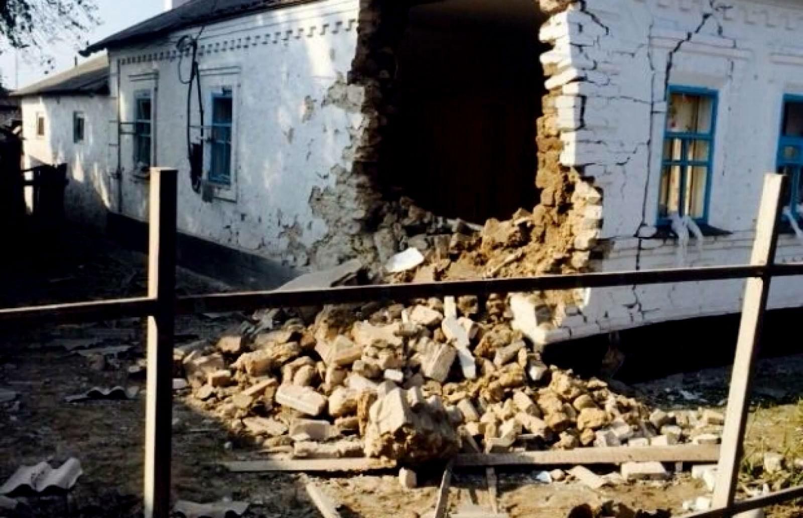 Маріупольську Сартану знову обстріляли Маріупольську Сартану знову обстріляли