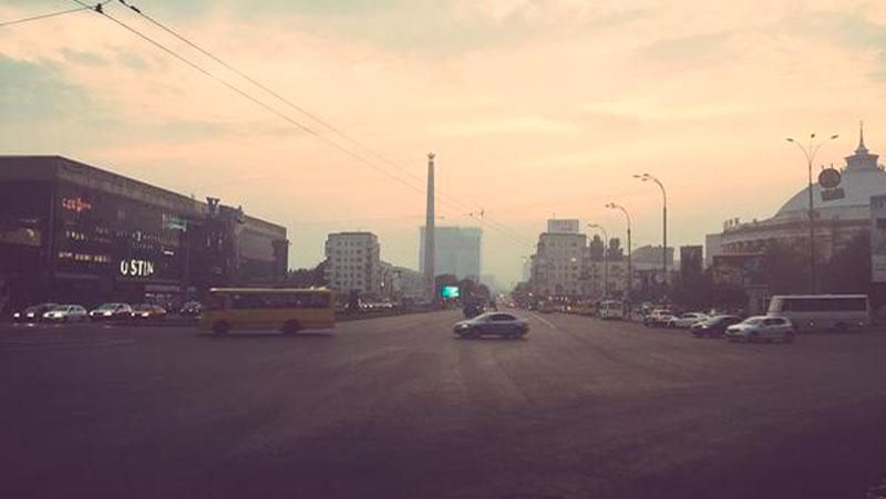 Дым в Киеве: в некоторых районах превышен уровень загрязнения