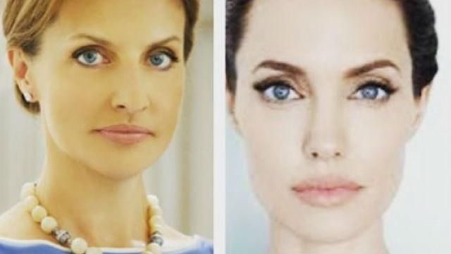 Жену Порошенко сравнили с Анджелиной Джоли