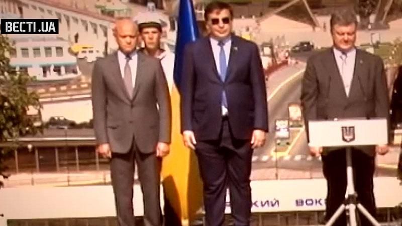 Саакашвили опростоволосился перед камерами