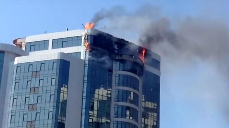 З чого почалась масштабна пожежа в Одесі – у мережі виклали відео