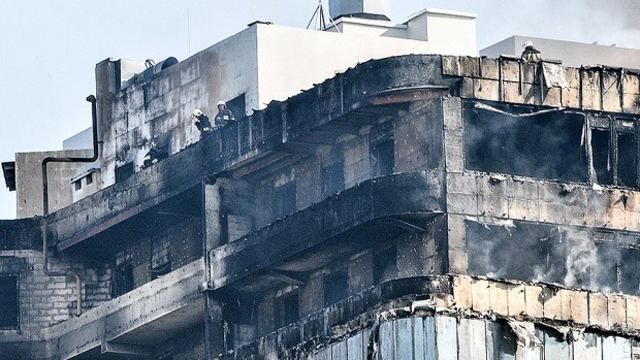 Пожежу в одеській висотці локалізували