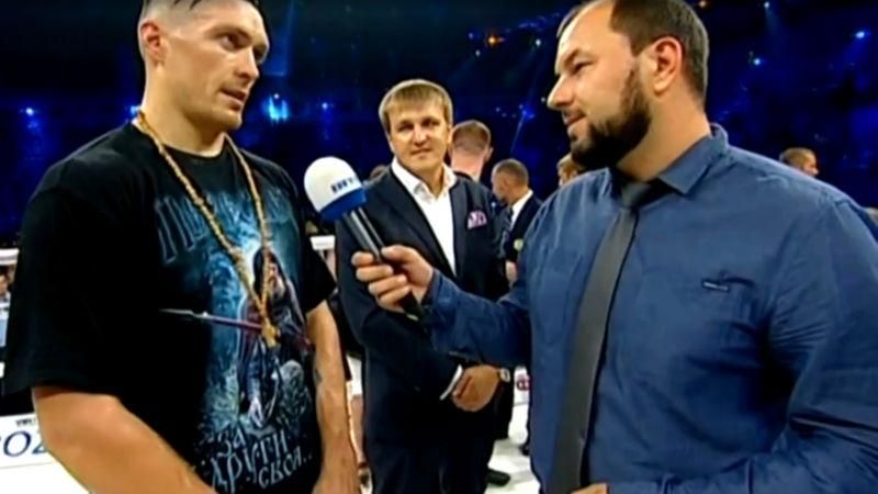 Усик остроумно отреагировал на скандальные заявления Мюллера Усик остроумно отреагировал на скандальные заявления Мюллера