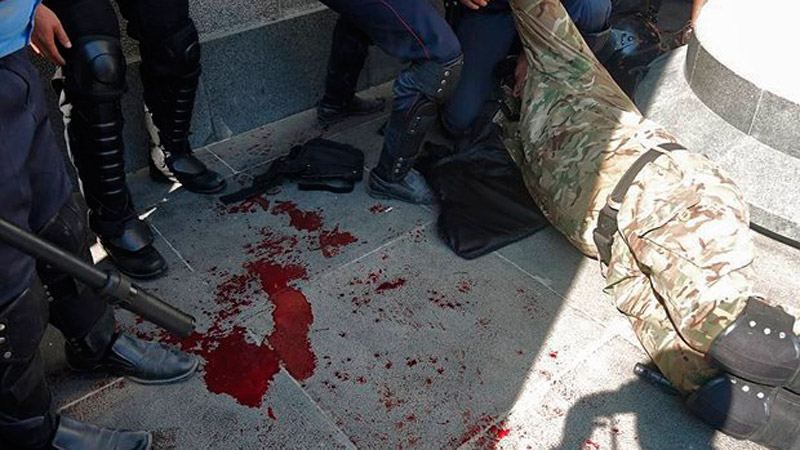 Гранатометником, який поранив десятки силовиків, виявився свободівець Гранатометником, який поранив десятки силовиків, виявився свободівець