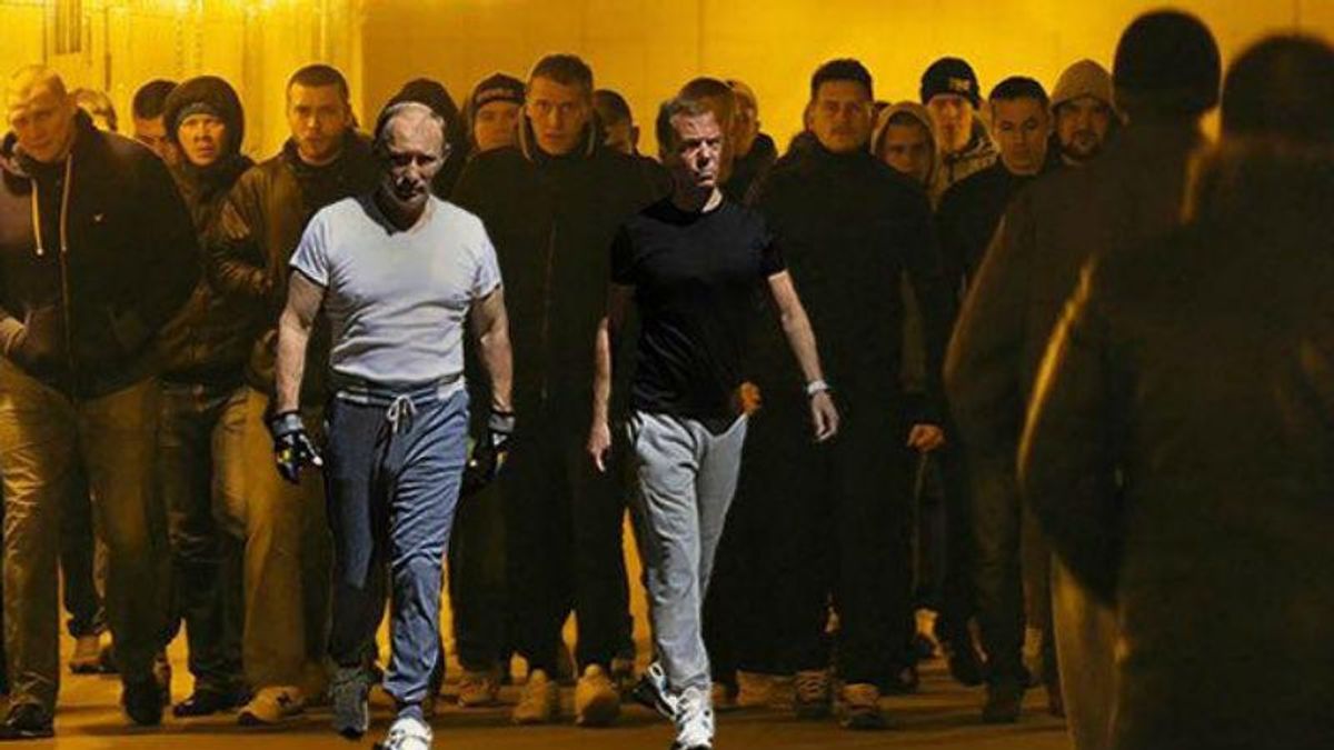 Треники с казны — соцсети бурно отреагировали на дорогой спортивный костюм Путина Треники с казны — соцсети бурно отреагировали на дорогой спортивный костюм Путина
