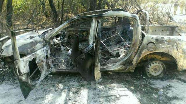 З’явилися страшні фото з місця розстрілу мобільної групи З’явилися страшні фото з місця розстрілу мобільної групи