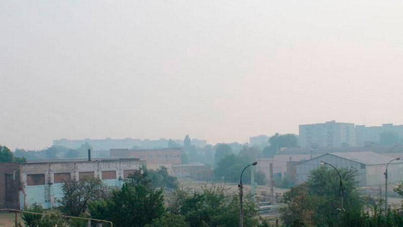 Дим охопив ще й Вінницю і Черкаси