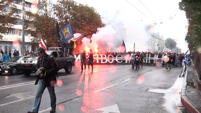 Белорусские футбольные фанаты выразили поддержку Украине