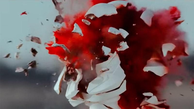 Российский художник взорвал голову Путина Российский художник взорвал голову Путина