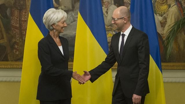 Крістін Лагард підтримала дії Уряду і визнала зусилля Яценюка в проведенні реформ Крістін Лагард підтримала дії Уряду і визнала зусилля Яценюка в проведенні реформ