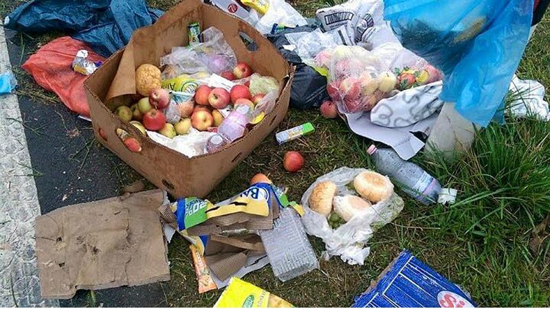 Беженцы в Венгрии выбрасывали гуманитарную помощь и рыдали на камеру, — блогер Беженцы в Венгрии выбрасывали гуманитарную помощь и рыдали на камеру, — блогер