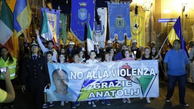 Дякуємо, Анатолію: італійці вшанували пам'ять вбитого українця
