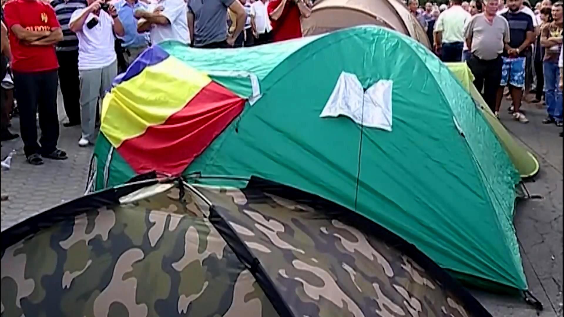 Наметове містечко у Кишиневі "росте" Наметове містечко у Кишиневі "росте"