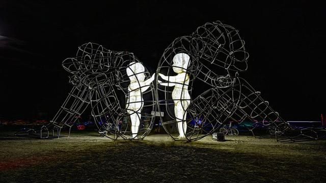 На всемирно известном фестивале Burning Man впервые появилась украинская инсталляция
