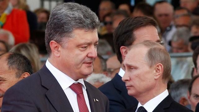 Порошенко с Путиным договорились о встрече в Париже Порошенко с Путиным договорились о встрече в Париже