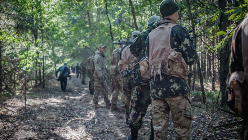 Нацгвардійці знищили "розвідувальну групу терористів"