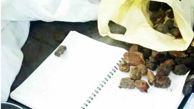 СБУ вилучила в чоловіка бурштину на мільйон гривень СБУ вилучила в чоловіка бурштину на мільйон гривень