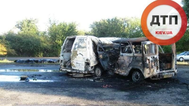 Жуткая авария в Днепропетровской области: заживо сгорели 3 человека