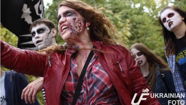 "Живые трупы" прогулялись по Киеву "Живые трупы" прогулялись по Киеву