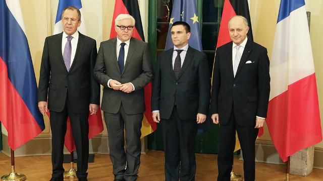 Началась встреча "нормандской четверки": главная тема — выборы в Украине Началась встреча "нормандской четверки": главная тема — выборы в Украине