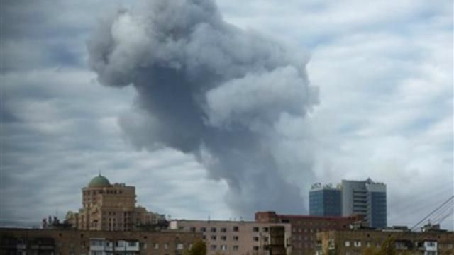 В Донецке погремел мощный взрыв