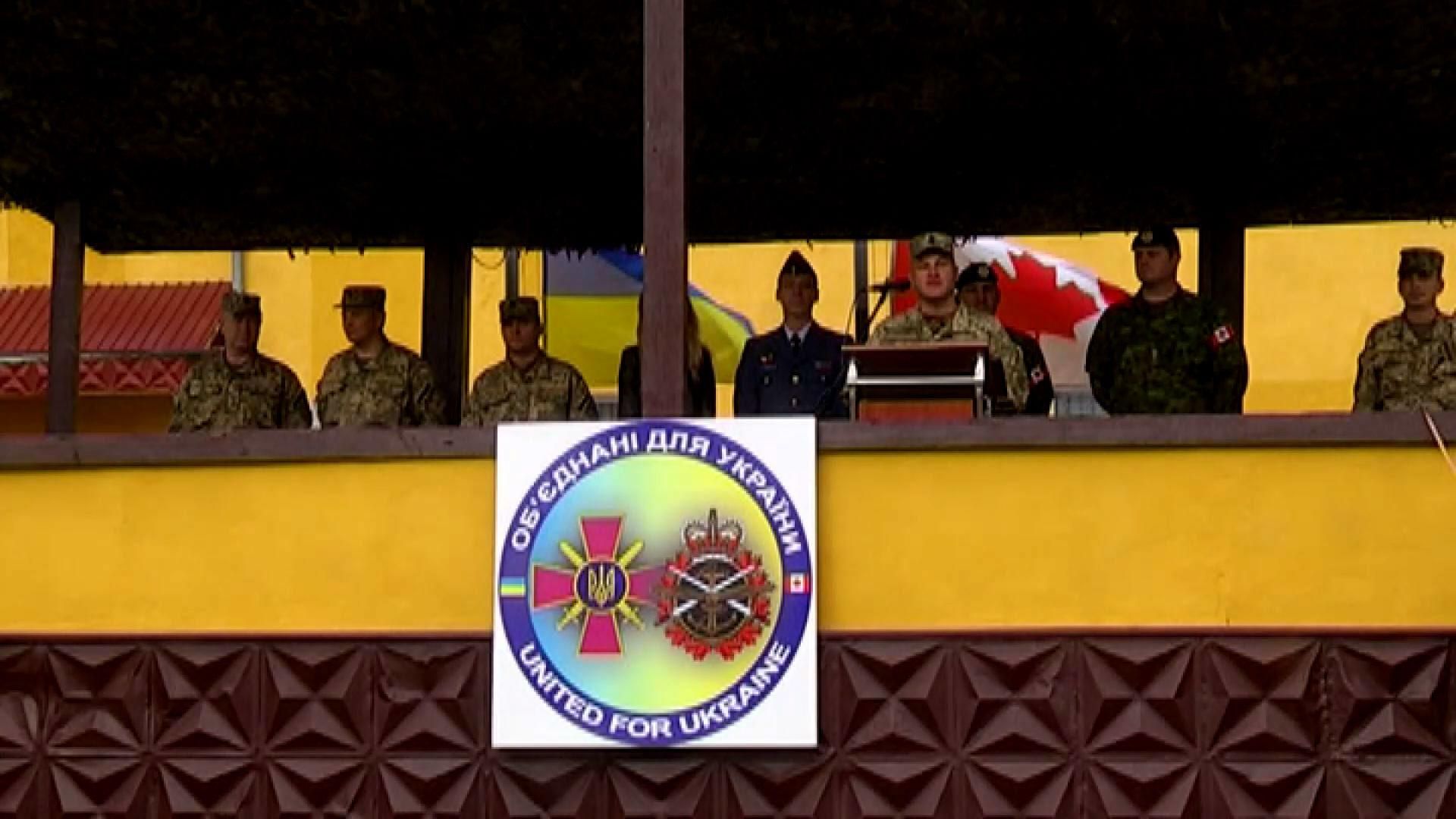 Україна та Канада розпочали дворічні військові навчання Україна та Канада розпочали дворічні військові навчання