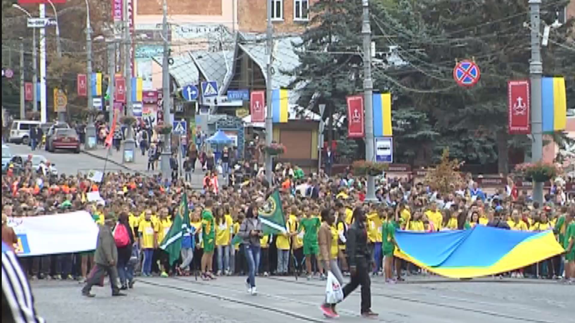 В Виннице организовали пробег, чтобы помочь детям с пороками сердца