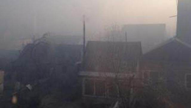 Рівне окутав густий дим Рівне окутав густий дим