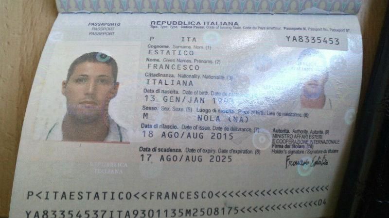 З’явились фото бойовика-італійця, якого затримали в АТО