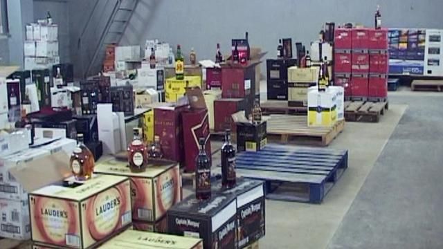 В Одессе "накрыли" элитного алкоголя на миллион гривен В Одессе "накрыли" элитного алкоголя на миллион гривен