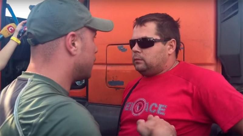 Кива харизматично розібрався з далекобійниками під Кримом Кива харизматично розібрався з далекобійниками під Кримом