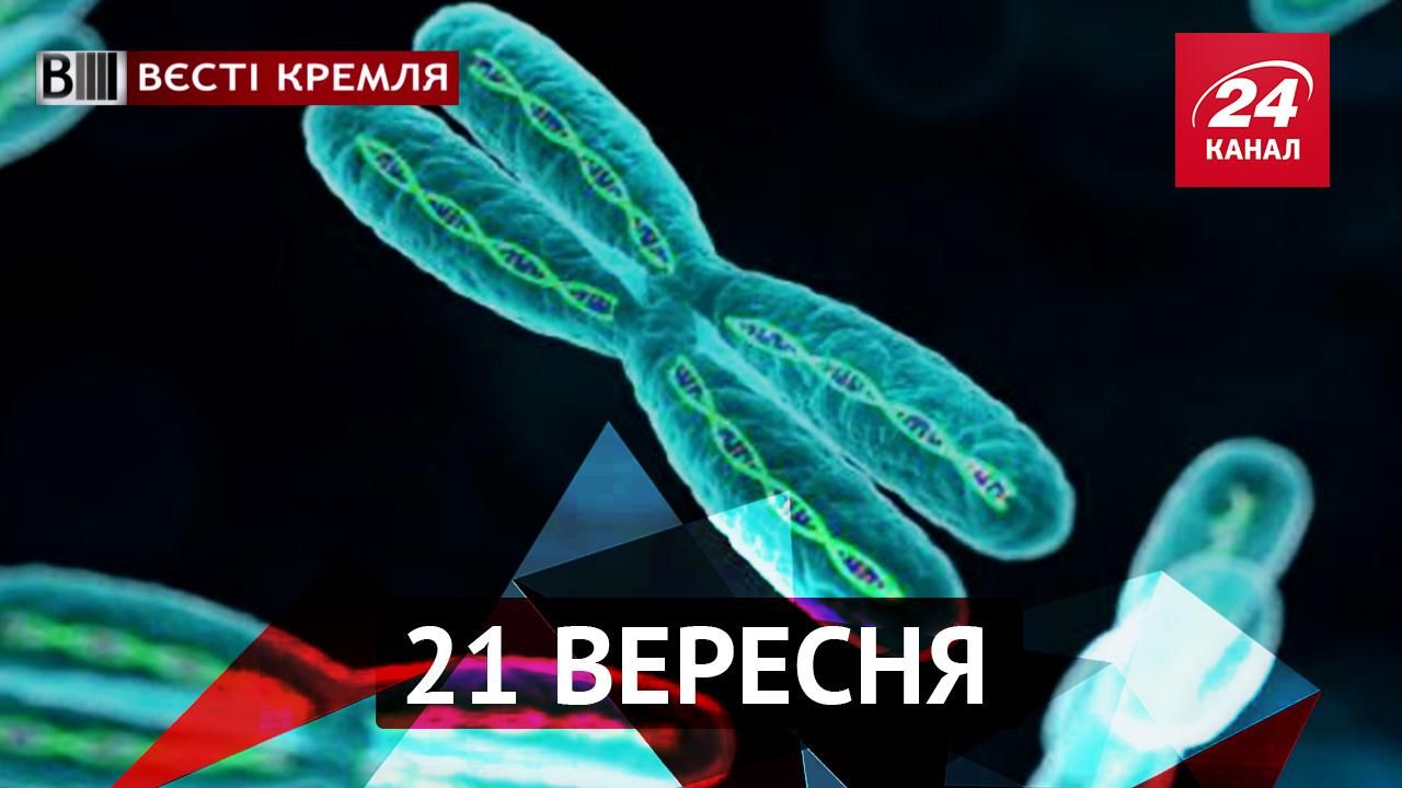 Вести Кремля. У россиян нашли дополнительную хромосому, чиновник не поделился краденым — сел Вести Кремля. У россиян нашли дополнительную хромосому, чиновник не поделился краденым — сел