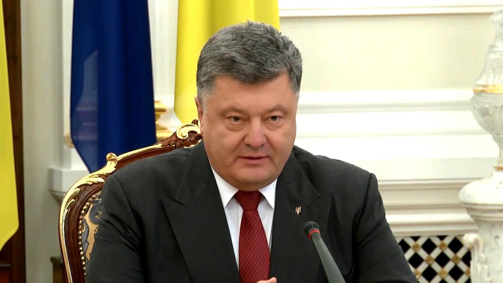 Подробности встречи Порошенко с Генсеком НАТО Подробности встречи Порошенко с Генсеком НАТО