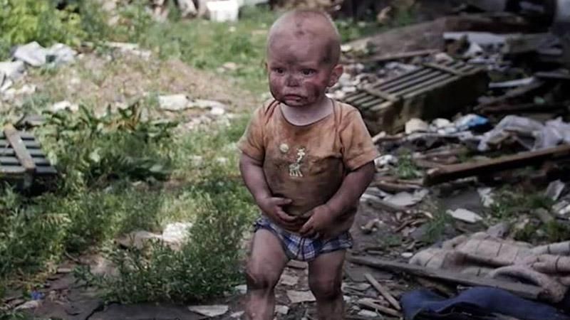 Росія використала малюків для брудної пропаганди Росія використала малюків для брудної пропаганди