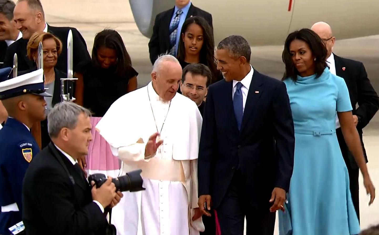 Папа Римський прибув до США із першим в історії візитом