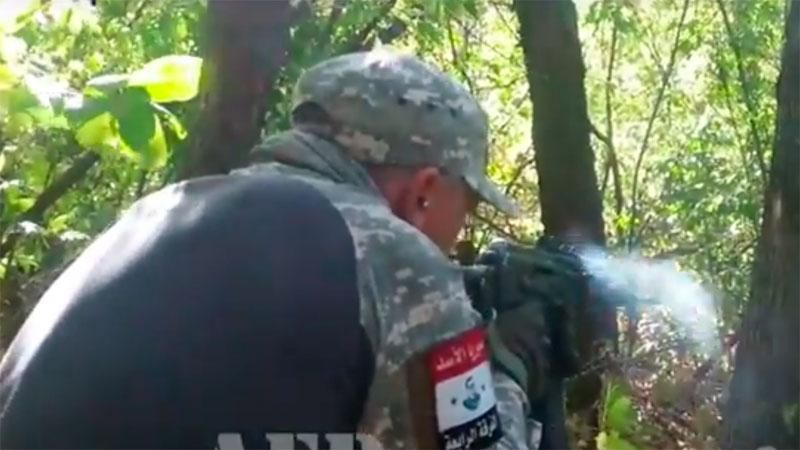 Появилось видео с Моторолой в Сирии Появилось видео с Моторолой в Сирии