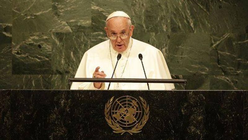 Папа Римський згадав про Україну під час виступу в ООН
