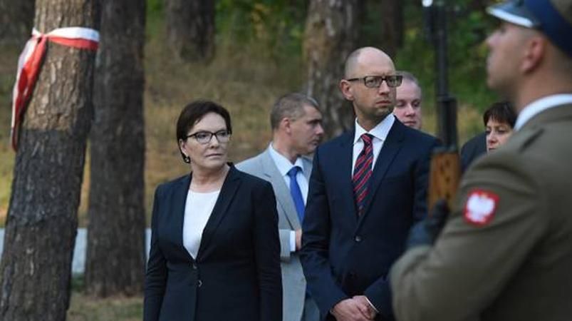Польский премьер прокомментировала попытку покушения на нее и Яценюка под Киевом