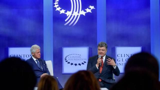 Порошенко в гостях у Клинтона просил о трансатлантическом единстве Порошенко в гостях у Клинтона просил о трансатлантическом единстве