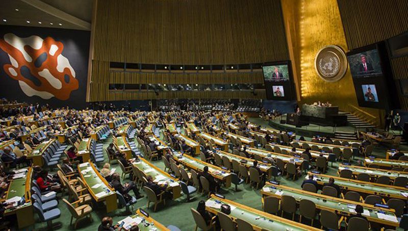 Прямая трансляция Генассамблеи ООН