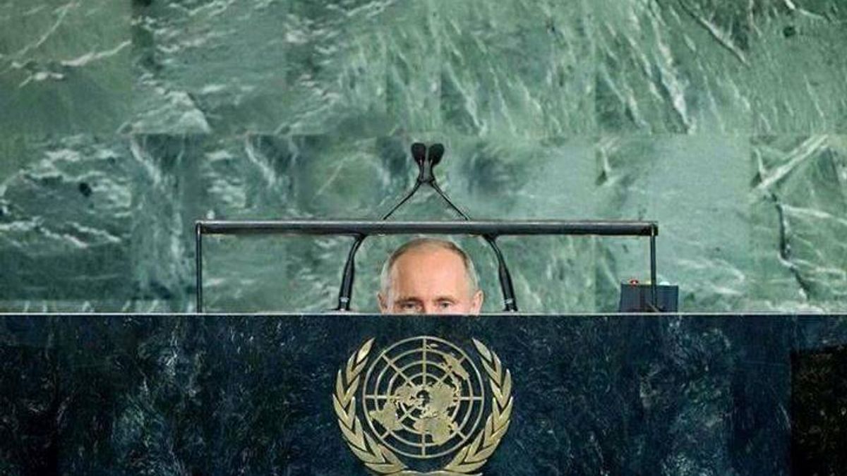 Генаасамблея ООН: Почему Путин не станет спасителем мира Генаасамблея ООН: Почему Путин не станет спасителем мира