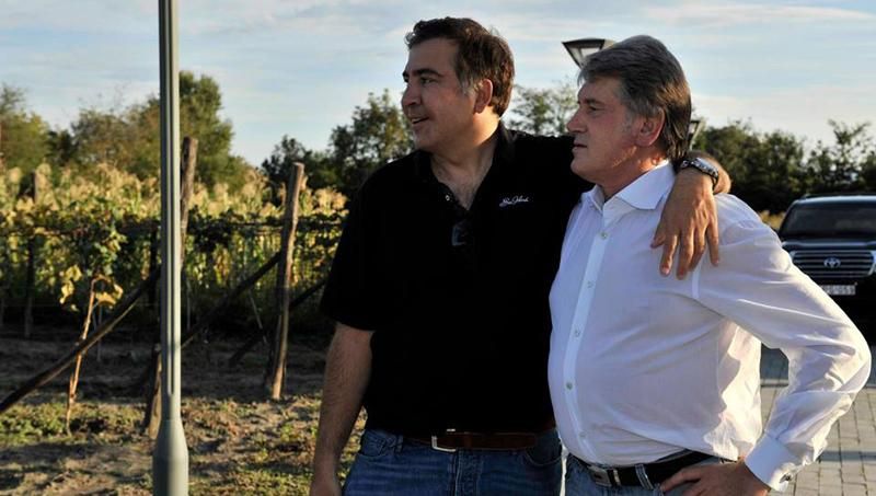 Ющенко розповів, що думає про роботу Саакашвілі в Україні Ющенко розповів, що думає про роботу Саакашвілі в Україні