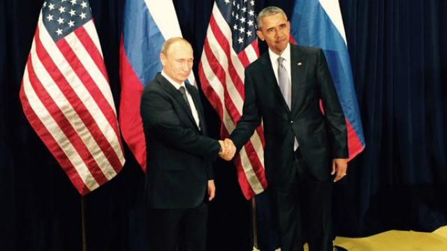 Обама впервые за два года встретился с Путиным