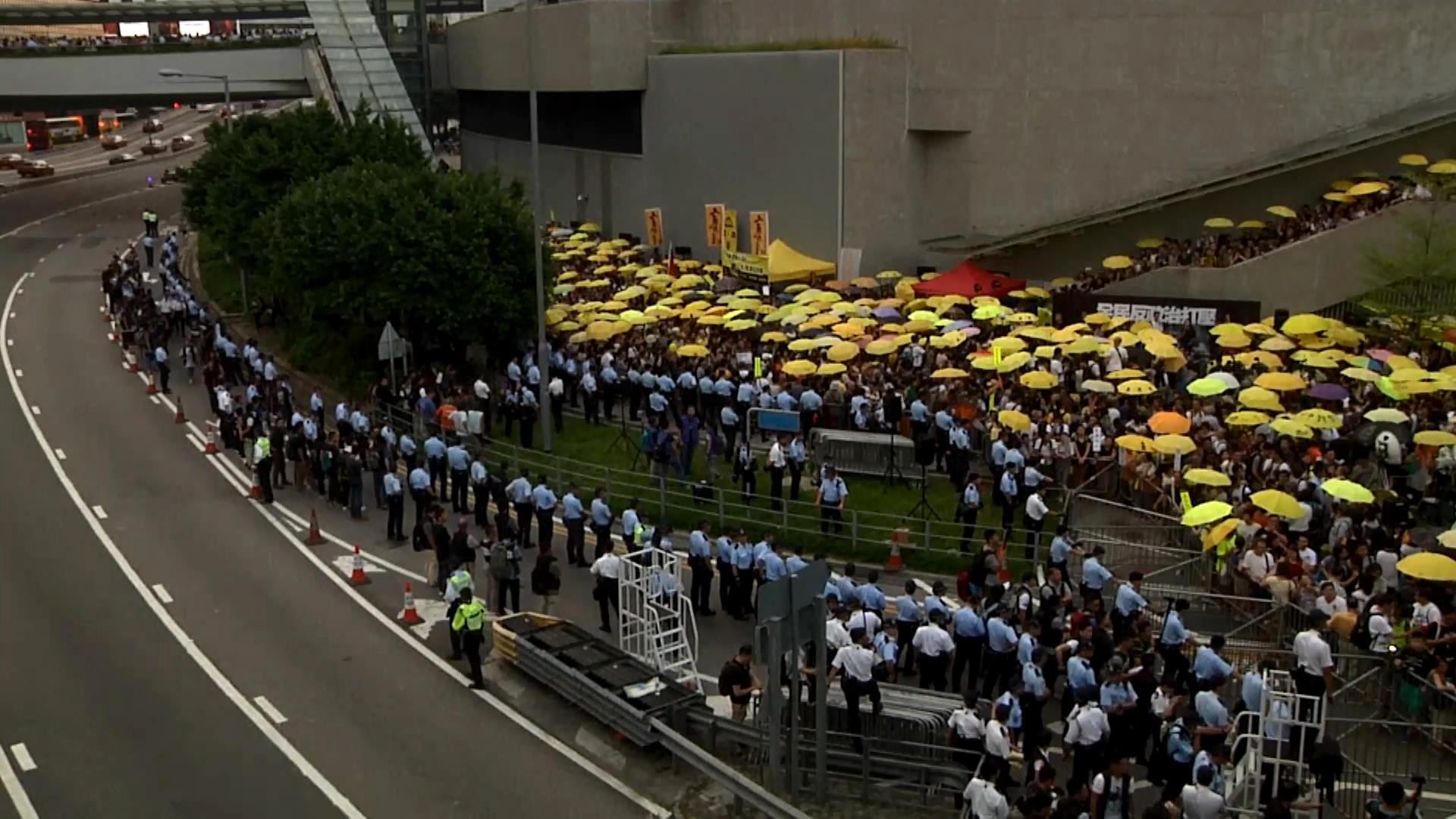 У Гонконгу відзначили річницю "Революції парасольок"