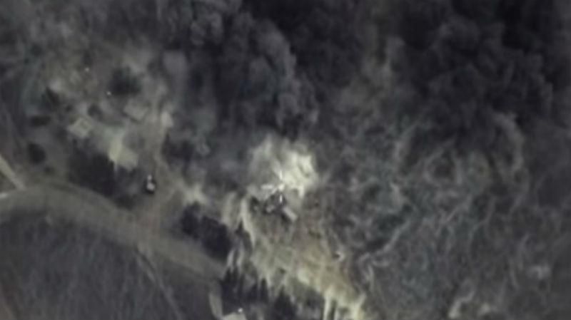Міноборони Росії опублікувало відео атаки по Сирії